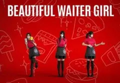 ◉1/64サイズフィギュア【BEAUTIFUL　WAITER　GIRL】３体