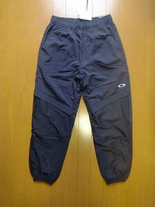 オークリー 秋冬 中厚 内フリース メンズS 黒 ウインド 撥水 保温 JOGGER FIT 402959 新品 定価8800