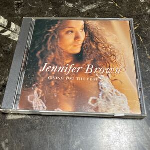 CDJENNIFER BROWN / GIVING YOU THE BEST ジェニファーブラウン