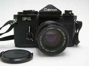 ★ハローカメラ★3389 Canon 旧 F-1 B,5570054 （NEW FD　50mm：1.4）動作品 1円スタート 即決有り