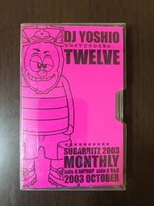 ミックステープ TWELVE 2003 Monthly HIPHOP.R&B 10月 OCTOBER DJ YOSHIO 中古 カセットテープ MIX TAPE HIPHOP R&B ラップ ヒップホップ