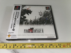 新品未開封 PS FINAL FANTASY 6 ファイナルファンタジーVI FF アジア版 国内版本体動作可 日本語 超レア ps1 プレイステーション