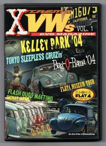 【DVD】 XTREME VWs DVD MAGAZINE VOL.1　空冷VW　空冷ビートル　VOLKSWAGEN BEETLE　TYPE-1　フォルクスワーゲン　ワーゲンバス