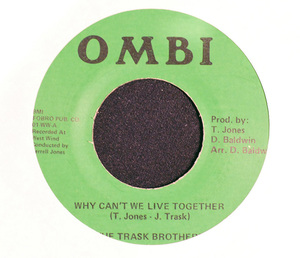 7"）レア The Trask Brothers//Why Can