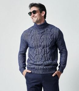 junhashimoto CABLE TURTLE NECK ケーブルタートルネックニット 2022AW 定価35,200円