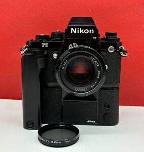 # Nikon F3 HP ハイアイポイント フィルムカメラ 一眼レフカメラ ボディ NIKKOR 50mm F1.4 Ai レンズ 動作確認済 MOTOR DRIVE MD-4 ニコン