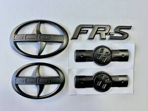 【USDM】サイオンSCION☆FR-Sエンブレム５点セット☆トヨタ86(ZN6)前期☆USトヨタ