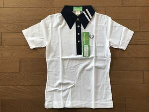 当時物　未使用　デッドストック　FRED PERRY　半袖シャツ　襟付き　レディース　品番：PH-196W　サイズ：S　　HF1104