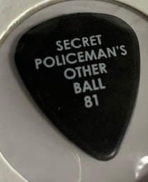 エリック・クラプトン Eric Clapton ギター ピック 送料無料 SECRET POLICEMAN