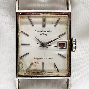 【58006】セイコーマチック　SEIKO　レディース腕時計　手巻　本体のみ