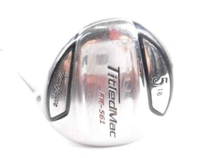 全商品SALE中!! MacGregor マグレガー TITLEDMAC fw-561 フェアウェイウッド 5w 18 純正 シャフト HM-300 R　H1037