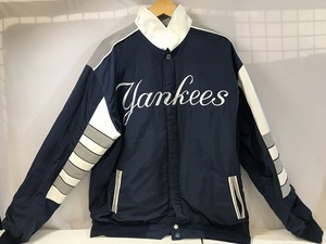 期間限定セール ジェニュイン マーチャンダイズ Genuine Merchandise 【並品】YANKEES リバーシブルブルゾン２XL