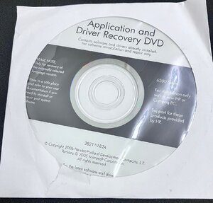 2YXS1158★現状・未使用品★HP アプリケーション＆ドライバリカバリーDVD for HP or Compaq PC 6200シリーズ