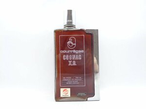 同梱不可 1円～courrges COGNAC ΧO クレージュ XO コニャックブランデー 750ml 40％ G34592