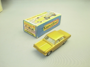 MATCHBOX SuperJast 36 「OPEL　DIPLOMAT」1960年代頃発売モデル　（トミカサイズ）