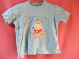 ＵＳＥＤ キッズ Ｔシャツ ６～９ヶ月 サックス