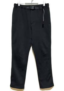 GRAMICCI BONDING KNIT FLEECE NN-PANTS（M）黒 グラミチ ボンディング ニット フリース クライミング ナロー パンツ 裏起毛