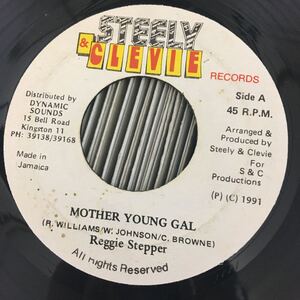 1991年ダンスホール！mother young gal/reggie stepper