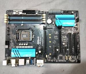 【中古パーツ】BIOS確認のみ、ASROCK Z97 PRO4 マザーボード ＩＯパネル LGA1150 ■MB5292