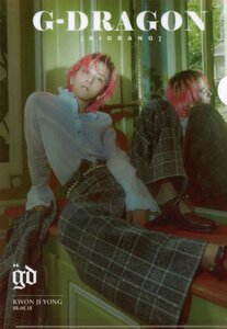 BIGBANG ビッグバン G-DRAGON ジードラゴン ジヨン GD グッズ クリアファイル A4サイズ 写真１