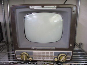 早川電機シャープ　TV-420A　真空管 ブラウン管テレビ　当時物　昭和レトロ 