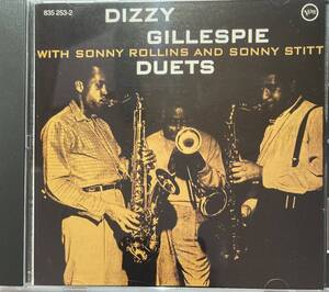 ディジー・ガレスピー、ソニー・ロリンズ、ソニー・スティット（Dizzy Gillespie,Sonny Rollins,Sonny Stitt）「デュエッツ（Duets）」CD