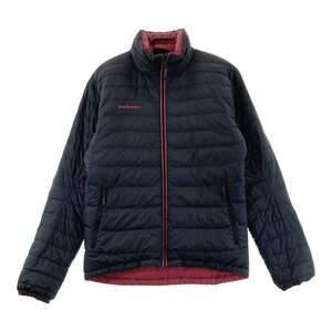 【1円】MAMMUT マムート 1010-15670 リバーシブル ダウンジャケット ブラック系 asia M [240101358749]