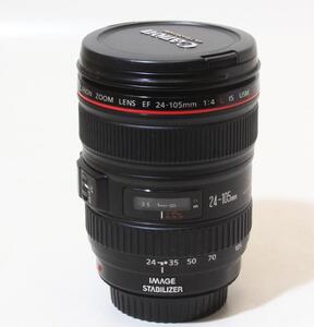 ★1円～！ Canon (キヤノン) EF24-105mm F4L IS USM ★美品・品質保証付(ra01-45）◆年末年始発送可能