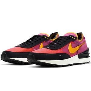 ☆NIKE WMNS WAFFLE ONE 赤紫/濃黄/黒 26.0cm ナイキ ウィメンズ ワッフルワン ワッフル ワン DC2533-600