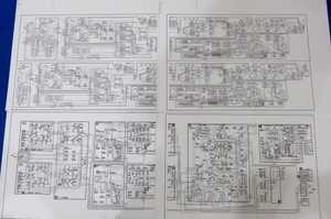 TechnicsテクニクスSU-A200回路図コントロールアンプ完全図面SU-C5000プリアンプ設計図パワーアンプSE-A100セパレートSE-A5000メインアンプ