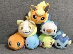 ポケモン　ぬいぐるみ　マスコット　7点セット