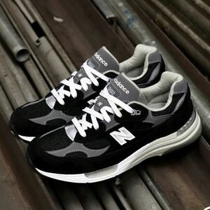 26.5 new balance m992eb black 992 993 m992 mr993 ea gr gl bk 990 grey jjjjound 26.5cm 美品 スニーカー