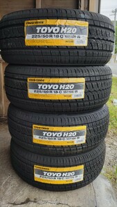 TOYO H20 ブラックレター 新品 225/50R18C 107/105R 8PR 2022年 新品未使用 ハイエース NV350 キャラバン　 H30