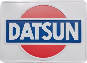 【日産公式ライセンス品 NISSAN オフィシャルグッズ】★DATSUN ティンサイン プレート (DAT-TS4900)★お部屋やガレージのインテリアに！