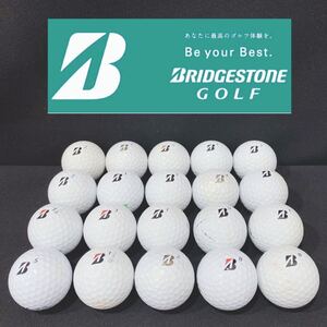 【080】A〜Bランク●ブリヂストン●低価格●BRIDGESTONE●ロストボール●低価格●ツアー B XS●TOUR B XS●20個●1円スタート●BRIDGESTONE