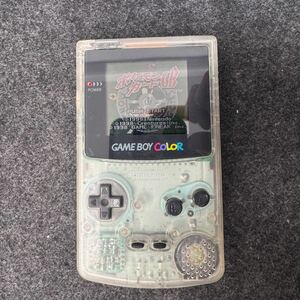 1円スタート 動作確認済み 任天堂 ゲームボーイカラー クリア GBC CGB-001 Nintendo GAMEBOY COLOR ニンテンドー ゲーム機 本体