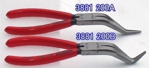 【訳あり品】在庫有 3881-200A・B KNIPEX(クニペックス) メカニックプライヤーの2本セット インボイス対応 代引不可 全国送料無料 税込特価