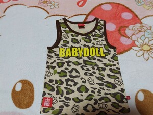 BABY DOLLタンクトップ100