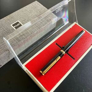 【 PILOT】パイロット 万年筆 4K-585 〈SF〉 現状品 ケース付★11