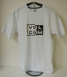 VOLCOM ボルコム AF002007WHT メンズ XXL（3L）キングサイズ 半袖Tシャツ ロゴティー LogoTee ホワイト色 ヴォルコム 新品 即決 送料無料