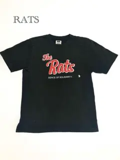 RATS ラッツ Tシャツ 半袖 カットソー ロゴ 刺繍 裏原 00s