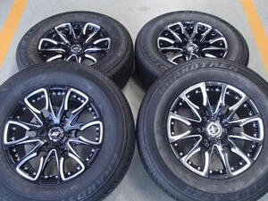 絶版品 WORK CRAG PSV 8.0J 18in IS20 PCD139.7 グラントレック AT23 265/65R18 FJクルーザー リフトアップで プラド ハイラックス