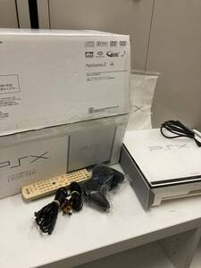 PSX desr-7000 本体・リモコン・元箱セット 現状品 ハードディスク搭載DVDレコーダー コントローラー 250GB PS2