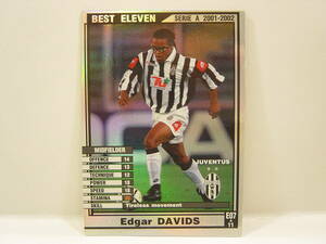 ■ WCCF 2001-2002 BE エドガー・ダヴィッツ　Edgar Davids 1973 Holland　Juventus FC 01-02 Italy Serie A Best Eleven