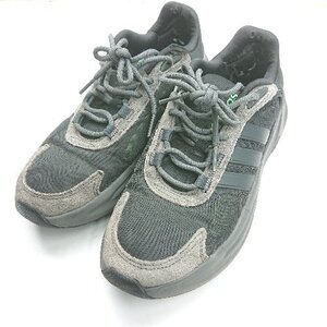 ◇ Θ adidas アディダス GX6766 ローカットスニーカー サイズ25 グレー ブラック メンズ E