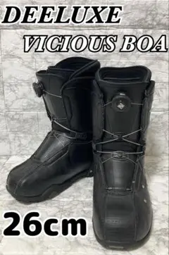 【希少】DEELUXE VICIOUS BOA 26cm スタッズ付き メンズ