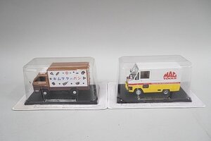 アシェット 1/43 トヨタ ハイエース クイックデリバリー MAC TOOLS VAN 仕様 懐かしの商用車コレクション など 2点セット