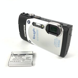 OLYMPUS オリンパス TG-850 コンパクトデジタルカメラ [ピント/シャッター/フラッシュ/ズーム/他 機能確認済] バッテリー付き●動作品