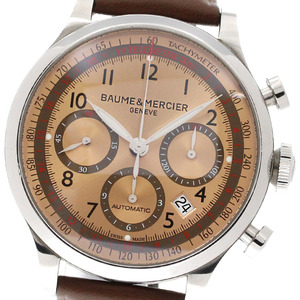 ボーム＆メルシェ Baume & Mercier 65687 ケープランド クロノグラフ 自動巻き メンズ 良品 _862354