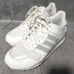 【adidas】 アディダス （22.5） ホワイト レディース スニーカー